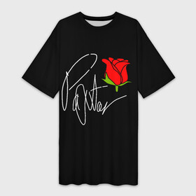 Платье-футболка 3D с принтом PAYTON MOORMEIER | ПЕЙТОН МООРМИЕР (Z) в Тюмени,  |  | flower | payton moormeier | roses | tiktok | блогер | пейтон | пейтон моормиер | розы | тикток | тиктокер | цветы | ютубер