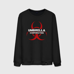 Мужской свитшот хлопок с принтом Umbrella в Тюмени, 100% хлопок |  | biohazard | corporation | nemesis | resident evil | umbrella | virus | амбрела | амбрелла | биологическая угроза | вирус | зонт | обитель зла | резидент ивл