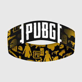 Повязка на голову 3D с принтом PUBG в Тюмени,  |  | playerunknown s battlegrounds | pubg | pubg mobile | пабг | пабг лайт | пабг мобайл | пубг мобайл | пубг.