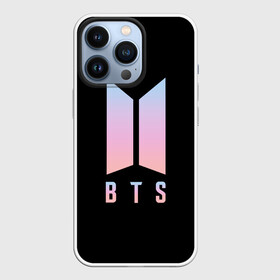 Чехол для iPhone 13 Pro с принтом BTS LOGO | БТС ЛОГО (Z) в Тюмени,  |  | beta cov b | biohazard | bts | mask | sars cov | биохазард | бтс | вирус | вирус из китая | китай | коронавирус | маски | медицина | медицинская маска | пневмония | ухань | эпидемия