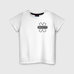Детская футболка хлопок с принтом NILETTO. в Тюмени, 100% хлопок | круглый вырез горловины, полуприлегающий силуэт, длина до линии бедер | niletto | rap | данила прытков | любимка | музыка | нилетто | певец | реп