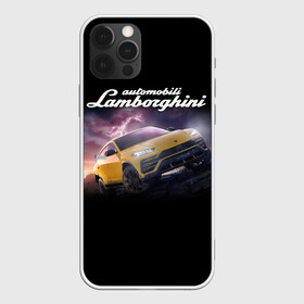 Чехол для iPhone 12 Pro с принтом Lamborghini Urus | Ламба Урус в Тюмени, силикон | область печати: задняя сторона чехла, без боковых панелей | audi | auto | aventador | lamborghini | murcielago | urus | авто | автомобиль | ам | ламба | ламборгини | машина | машины | спорткар | урус