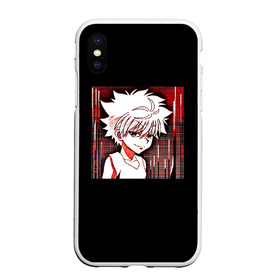 Чехол для iPhone XS Max матовый с принтом Hunter x Hunter Киллуа Killua в Тюмени, Силикон | Область печати: задняя сторона чехла, без боковых панелей | Тематика изображения на принте: hunterxhunter | hxh | killua | killua zoldyck | аниме | каваи | манга | охотник х охотник | охотникхохотник