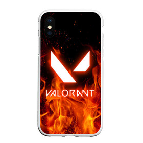 Чехол для iPhone XS Max матовый с принтом VALORANT в Тюмени, Силикон | Область печати: задняя сторона чехла, без боковых панелей | riot games | valorant | valorant game | valorant riot | валорант | валорант игра.