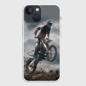 Чехол для iPhone 13 mini с принтом МОТОКРОСС КТМ | MOTOCROSS KTM (+спина) в Тюмени,  |  | 2020 | auto | bike | moto | motorcycle | sport | авто | автомобиль | автомобильные | байк | бренд | марка | машины | мото | мотоциклы | спорт