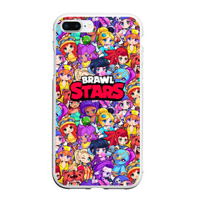 Чехол для iPhone 7Plus/8 Plus матовый с принтом BrawlStars Girls (Oko) в Тюмени, Силикон | Область печати: задняя сторона чехла, без боковых панелей | 8 | bit | brawl | brawlstars | bs | girls | oko | stars | virus | бит | бравл | бравлеры | бравлстарс | бравлы | браво | бровл | броул | броулбол | бс | вирус | все | герои | девочки | игра | коллаж | много | мультик | обои | образ | око |