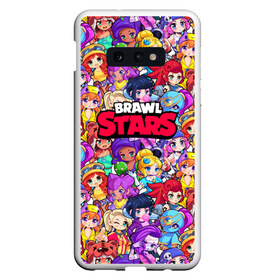 Чехол для Samsung S10E с принтом BrawlStars Girls (Oko) в Тюмени, Силикон | Область печати: задняя сторона чехла, без боковых панелей | 8 | bit | brawl | brawlstars | bs | girls | oko | stars | virus | бит | бравл | бравлеры | бравлстарс | бравлы | браво | бровл | броул | броулбол | бс | вирус | все | герои | девочки | игра | коллаж | много | мультик | обои | образ | око |