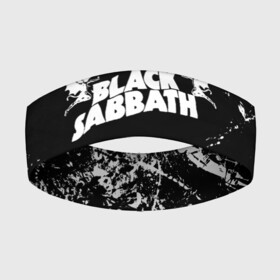 Повязка на голову 3D с принтом Black Sabbath в Тюмени,  |  | black | black sabath | black sabbath | hard rock | heavy metal | ozzy | sabath | блэк сабат | группы | метал | музыка | оззи | оззи осборн | ози | осборн | рок | хард рок | хэви метал