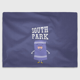 Плед 3D с принтом South Park Полотенчико в Тюмени, 100% полиэстер | закругленные углы, все края обработаны. Ткань не мнется и не растягивается | south park | баттерс | кайл | кени | кеннет | кенни | мультик | саус парк | стэнли | эрик | южный парк