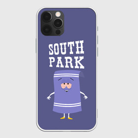 Чехол для iPhone 12 Pro с принтом South Park Полотенчико | Южный парк (Z) в Тюмени, силикон | область печати: задняя сторона чехла, без боковых панелей | Тематика изображения на принте: south park | баттерс | кайл | кени | кеннет | кенни | мультик | саус парк | стэнли | эрик | южный парк