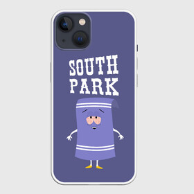 Чехол для iPhone 13 с принтом South Park Полотенчико | Южный парк (Z) в Тюмени,  |  | south park | баттерс | кайл | кени | кеннет | кенни | мультик | саус парк | стэнли | эрик | южный парк
