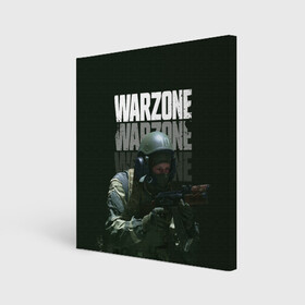 Холст квадратный с принтом Warzone в Тюмени, 100% ПВХ |  | call of duty | call of duty modern warfare | ghost | modern warfare | warzone | warzone call of duty | гоуст | кол оф дьюти | колда