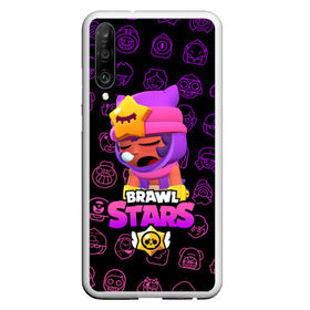 Чехол для Honor P30 с принтом Brawl Stars SANDY в Тюмени, Силикон | Область печати: задняя сторона чехла, без боковых панелей | brawl stars | brawl stars sandy | legendary brawler | leon | leon shark | sandy | shark | stars | акула | бравл стар сэнди | леон акула | сенди | сэнди