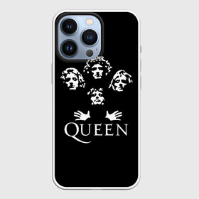 Чехол для iPhone 13 Pro с принтом QUEEN | КВИН (+НА СПИНЕ) в Тюмени,  |  | Тематика изображения на принте: queen | rock | we will rock you | брайан мэи | группа queen | группа квин | джон дикон | квин | королева | король | роджер тейлор | рок | фредди меркьюри