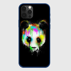 Чехол для iPhone 12 Pro Max с принтом ПАНДА В КРАСКЕ | PANDA IN PAINT в Тюмени, Силикон |  | panda | животные | краска | медведь | милая | няшная | панда | прикольная | смешно | юмор