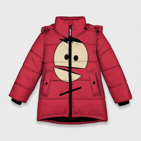 Зимняя куртка для девочек 3D с принтом South Park Терренс Косплей в Тюмени, ткань верха — 100% полиэстер; подклад — 100% полиэстер, утеплитель — 100% полиэстер. | длина ниже бедра, удлиненная спинка, воротник стойка и отстегивающийся капюшон. Есть боковые карманы с листочкой на кнопках, утяжки по низу изделия и внутренний карман на молнии. 

Предусмотрены светоотражающий принт на спинке, радужный светоотражающий элемент на пуллере молнии и на резинке для утяжки. | canada | south park | terrance and phillip | жопы в огне | канада | канадцы | король канады | пердуны | пламенные жопы | саус парк | терренс и филлип | южный парк
