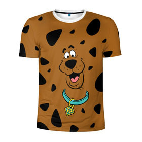 Мужская футболка 3D спортивная с принтом Scooby-Doo в Тюмени, 100% полиэстер с улучшенными характеристиками | приталенный силуэт, круглая горловина, широкие плечи, сужается к линии бедра | scooby doo | vdosadir | скуберт фон дуенхеймер | скуби ду | уильям ханна
