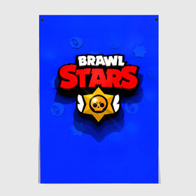 Постер с принтом BRAWL STARS в Тюмени, 100% бумага
 | бумага, плотность 150 мг. Матовая, но за счет высокого коэффициента гладкости имеет небольшой блеск и дает на свету блики, но в отличии от глянцевой бумаги не покрыта лаком | 8 bit | barley | brawl stars | brock | bull | colt | crow | dynamike | frank | jessie | leon | nita | барли | бравл старс | брок | булл | ворон | джесси | динамайк | кольт | леон | фрэнк