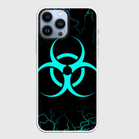 Чехол для iPhone 13 Pro Max с принтом ЗАРАЖЁННАЯ в Тюмени,  |  | beta cov b | biohazard | mask | sars cov | биохазард | вирус | вирус из китая | китай | коронавирус | маски | медицина | медицинская маска | пневмония | ухань | эпидемия