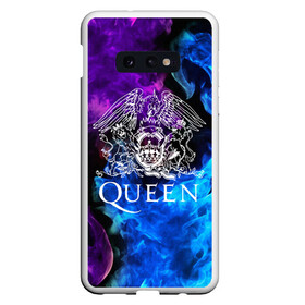 Чехол для Samsung S10E с принтом QUEEN в Тюмени, Силикон | Область печати: задняя сторона чехла, без боковых панелей | queen | rock | we will rock you | брайан мэи | группа queen | группа квин | джон дикон | квин | королева | король | роджер тейлор | рок | фредди меркьюри