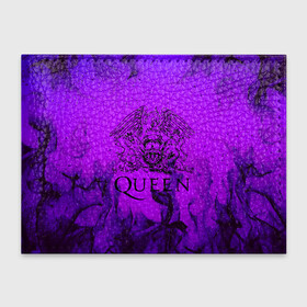 Обложка для студенческого билета с принтом QUEEN в Тюмени, натуральная кожа | Размер: 11*8 см; Печать на всей внешней стороне | queen | rock | we will rock you | брайан мэи | группа queen | группа квин | джон дикон | квин | королева | король | роджер тейлор | рок | фредди меркьюри