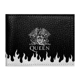 Обложка для студенческого билета с принтом QUEEN  в Тюмени, натуральная кожа | Размер: 11*8 см; Печать на всей внешней стороне | queen | rock | we will rock you | брайан мэи | группа queen | группа квин | джон дикон | квин | королева | король | роджер тейлор | рок | фредди меркьюри