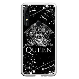 Чехол для Honor P Smart Z с принтом QUEEN в Тюмени, Силикон | Область печати: задняя сторона чехла, без боковых панелей | queen | rock | we will rock you | брайан мэи | группа queen | группа квин | джон дикон | квин | королева | король | роджер тейлор | рок | фредди меркьюри