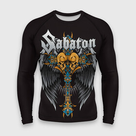 Мужской рашгард 3D с принтом SABATON в Тюмени,  |  | sabaton | даниель муллбак | йоаким броден | крис рёланд | оскар монтелиус | пэр сундстрём | рикард сунден | сабатон | тоббе энглунд | томми юханссон | ханнес ван дал