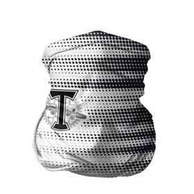 Бандана-труба 3D с принтом Торпедо в Тюмени, 100% полиэстер, ткань с особыми свойствами — Activecool | плотность 150‒180 г/м2; хорошо тянется, но сохраняет форму | белое | пфл | рфпл | торпедо | форма | футбол | чёрное