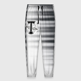 Мужские брюки 3D с принтом Торпедо в Тюмени, 100% полиэстер | манжеты по низу, эластичный пояс регулируется шнурком, по бокам два кармана без застежек, внутренняя часть кармана из мелкой сетки | белое | пфл | рфпл | торпедо | форма | футбол | чёрное