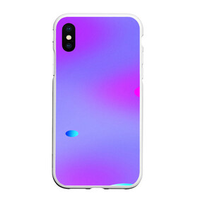 Чехол для iPhone XS Max матовый с принтом NEON GRADIENT в Тюмени, Силикон | Область печати: задняя сторона чехла, без боковых панелей | abstract | abstraction | color | fractal | geometry | paitnt | polygon | polygonal | psy | абстракция | геометрия | краски | неоновые | полигоны | психоделика | фрактал