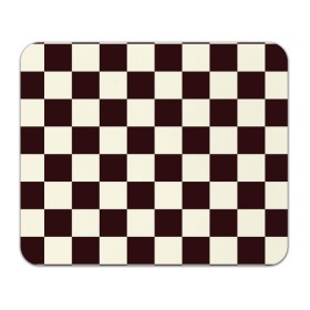 Коврик для мышки прямоугольный с принтом Шахматка в Тюмени, натуральный каучук | размер 230 х 185 мм; запечатка лицевой стороны | Тематика изображения на принте: квадраты | текстуры | узор шахматка | узоры | чб | чб квадраты | чб узор | шахматка | шахматная доска | шахматы