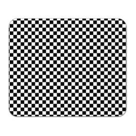 Коврик для мышки прямоугольный с принтом Шахматка мелкая в Тюмени, натуральный каучук | размер 230 х 185 мм; запечатка лицевой стороны | квадраты | мелкая шахматка | текстуры | узор шахматка | узоры | чб | чб квадраты | чб узор | шахматка | шахматная доска | шахматы