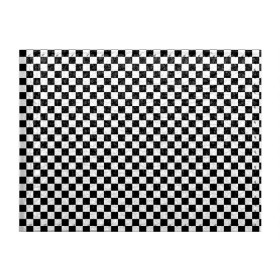 Обложка для студенческого билета с принтом Шахматка мелкая в Тюмени, натуральная кожа | Размер: 11*8 см; Печать на всей внешней стороне | квадраты | мелкая шахматка | текстуры | узор шахматка | узоры | чб | чб квадраты | чб узор | шахматка | шахматная доска | шахматы
