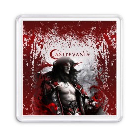 Магнит 55*55 с принтом Castlevania в Тюмени, Пластик | Размер: 65*65 мм; Размер печати: 55*55 мм | castlevania | аниме | кастлваниа | кяссуруваниа | сериал | фэнтази