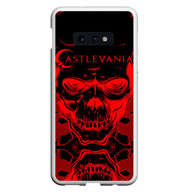 Чехол для Samsung S10E с принтом Castlevania в Тюмени, Силикон | Область печати: задняя сторона чехла, без боковых панелей | Тематика изображения на принте: alucard | castlevania | dracula | ultimate | алукард | аниме | ван | дракула | кастлвания | хеллсинг