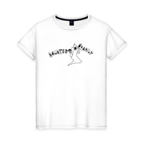 Женская футболка хлопок с принтом Kizaru в Тюмени, 100% хлопок | прямой крой, круглый вырез горловины, длина до линии бедер, слегка спущенное плечо | haunted family | kizaru | music | rap | гангста | кизару | нечипорeнко | реп | репер | рэп | рэпер | хип хоп