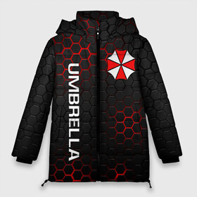 Женская зимняя куртка 3D с принтом UMBRELLA CORP в Тюмени, верх — 100% полиэстер; подкладка — 100% полиэстер; утеплитель — 100% полиэстер | длина ниже бедра, силуэт Оверсайз. Есть воротник-стойка, отстегивающийся капюшон и ветрозащитная планка. 

Боковые карманы с листочкой на кнопках и внутренний карман на молнии | ada wong | biohazard | leon | nemesis | project resistance | raccoon city | re | re3 | resident evil | resident evil 3 | rpd | stars | umbrella | ада вонг | амбрелла | немезис | ужасы