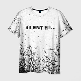Мужская футболка 3D с принтом SILENT HILL в Тюмени, 100% полиэфир | прямой крой, круглый вырез горловины, длина до линии бедер | Тематика изображения на принте: horror | pyramidhead | silent hill | silent hill 2 | silent hill 3 | survival horror | знаки | орден | пирамидоголовый | сайлент хилл | сайрэнто хиру | символы | ужасы | хоррор