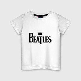 Детская футболка хлопок с принтом The Beatles в Тюмени, 100% хлопок | круглый вырез горловины, полуприлегающий силуэт, длина до линии бедер | the beatles | арт | бит | музыка | поп музыка | психоделический рок | рок | рок группа | рок н ролл | хард рок