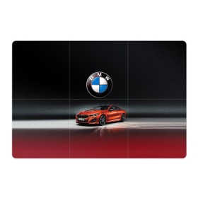 Магнитный плакат 3Х2 с принтом BMW в Тюмени, Полимерный материал с магнитным слоем | 6 деталей размером 9*9 см | bmw | car | germany | prestige | red | автомобиль | бмв | германия | красный | престиж