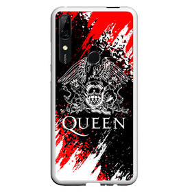 Чехол для Honor P Smart Z с принтом QUEEN в Тюмени, Силикон | Область печати: задняя сторона чехла, без боковых панелей | queen | квин | мистер робот | музыка | рами малек | рок | фредди меркьюри