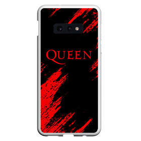 Чехол для Samsung S10E с принтом QUEEN в Тюмени, Силикон | Область печати: задняя сторона чехла, без боковых панелей | queen | квин | мистер робот | музыка | рами малек | рок | фредди меркьюри