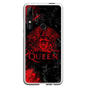 Чехол для Honor P Smart Z с принтом QUEEN в Тюмени, Силикон | Область печати: задняя сторона чехла, без боковых панелей | queen | квин | мистер робот | музыка | рами малек | рок | фредди меркьюри