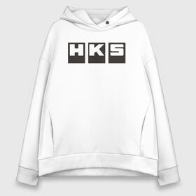 Женское худи Oversize хлопок с принтом HKS в Тюмени, френч-терри — 70% хлопок, 30% полиэстер. Мягкий теплый начес внутри —100% хлопок | боковые карманы, эластичные манжеты и нижняя кромка, капюшон на магнитной кнопке | Тематика изображения на принте: bmw | drift | dtm | hks | jdm | mark | mersedes | racing | rally | stance | sti | street | tuning | ваз | валят | гонки | дрифт | ждм | ралли | ресинг | станс | стенс | стрит | таз | тачки | тюнинг