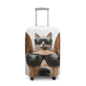 Чехол для чемодана 3D с принтом Блатные животные. в Тюмени, 86% полиэфир, 14% спандекс | двустороннее нанесение принта, прорези для ручек и колес | dog | блатной кот | животные | животные.
кот | звери | котенок | коты | минимализм | питомцы | прикольные картинки | собака