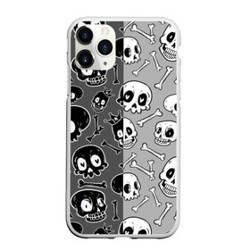 Чехол для iPhone 11 Pro Max матовый с принтом Черепа в Тюмени, Силикон |  | halloween | skull | кости | кость | много черепов | паттерн черепа | скелет | скелеты | хеллоуин | хеллуин | хелоуин | хелуин | череп | череп арт | черепа | черепок | черепушка | черепушки