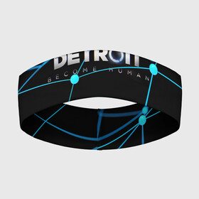 Повязка на голову 3D с принтом Detroit:Become Human в Тюмени,  |  | android | connor | detroit become human | game | rk 800 | urban | будущее | город | детроит | игры | мир | роботы | технологии