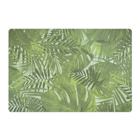 Магнитный плакат 3Х2 с принтом Я из джунглей в Тюмени, Полимерный материал с магнитным слоем | 6 деталей размером 9*9 см | branch | foliage | leafy | nature | арт | ветка | веточка | джунгли | зеленый | лист | листочки | листья | природа | черный