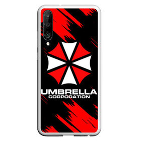 Чехол для Honor P30 с принтом Umbrella Corporation в Тюмени, Силикон | Область печати: задняя сторона чехла, без боковых панелей | resident evil | umbrella corporation | амбрелла | амбрелла корпорейшн | вирус | вымышленная военная и фармацевтическая корпорация | игра | умбрелла